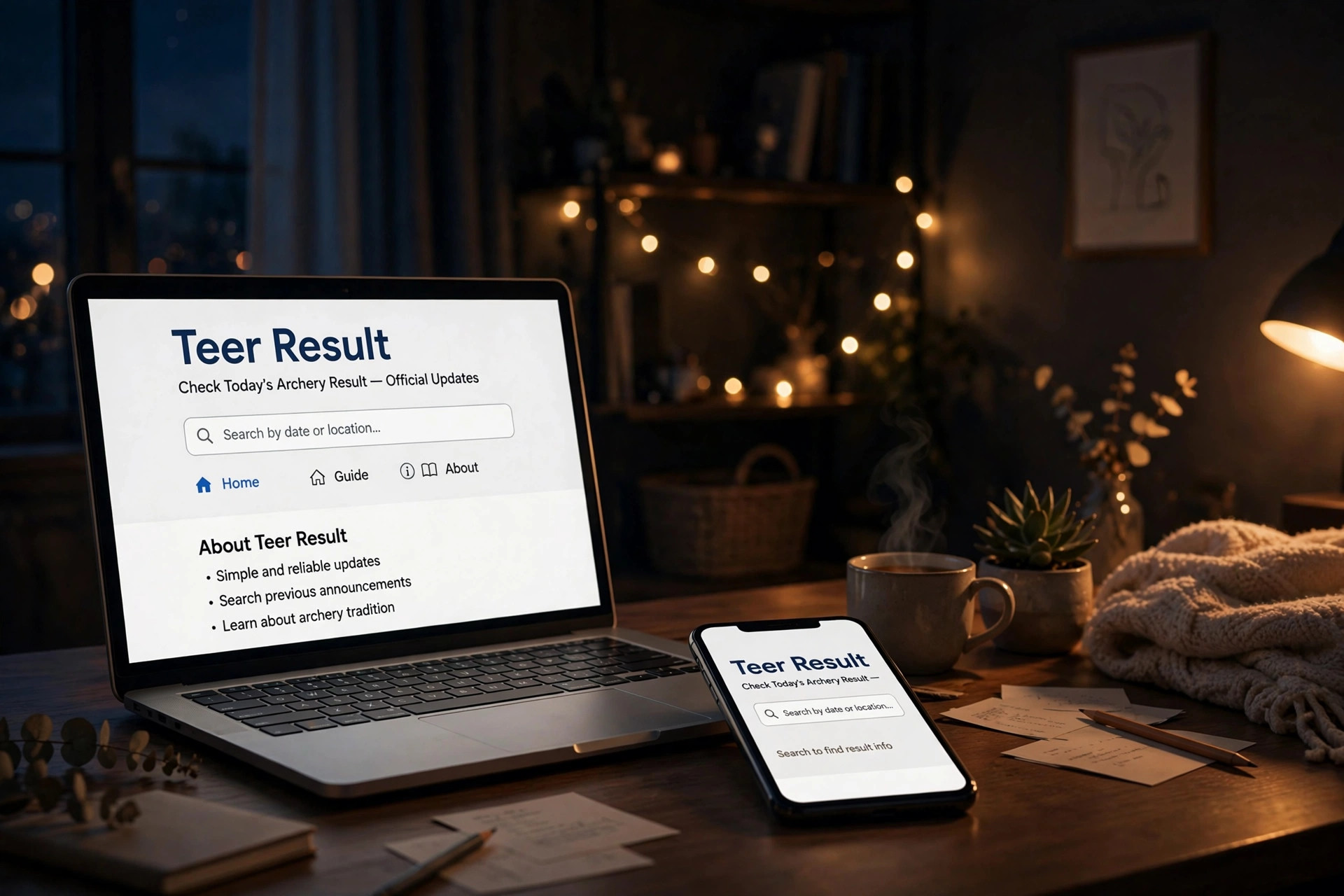 Check night teer result online on a result website