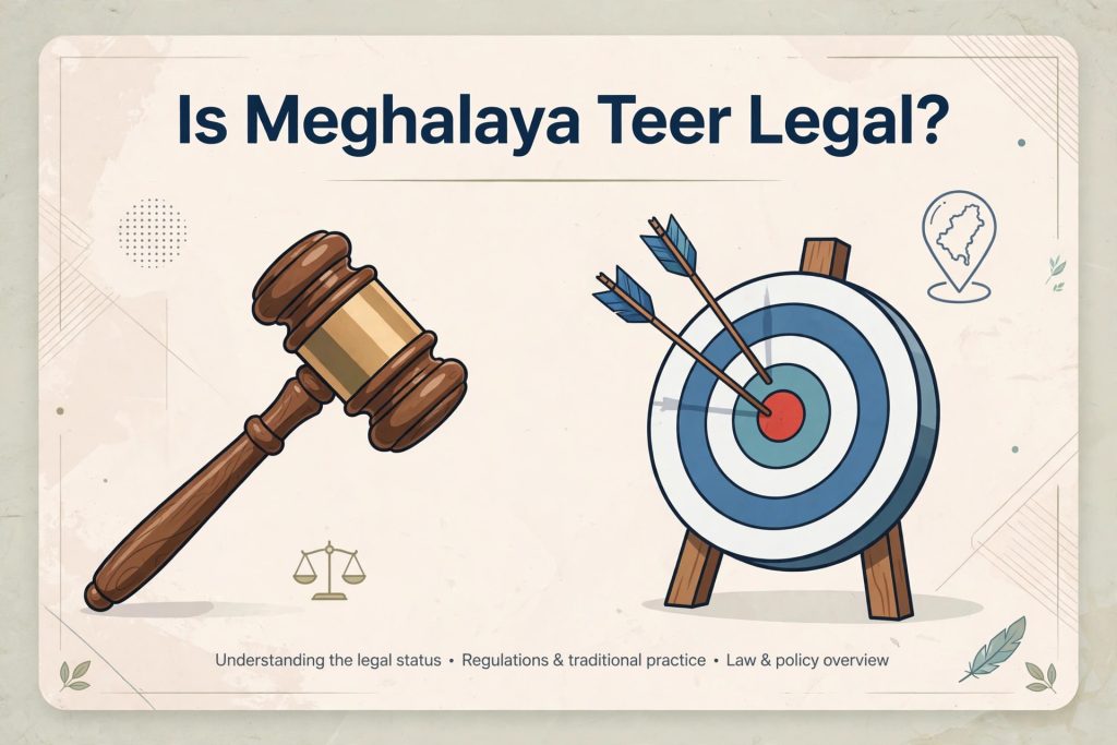 Is Meghalaya Teer Legal - Law Explained Simply