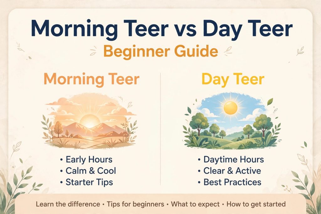 Morning Teer vs Day Teer - Beginner Guide to Sessions