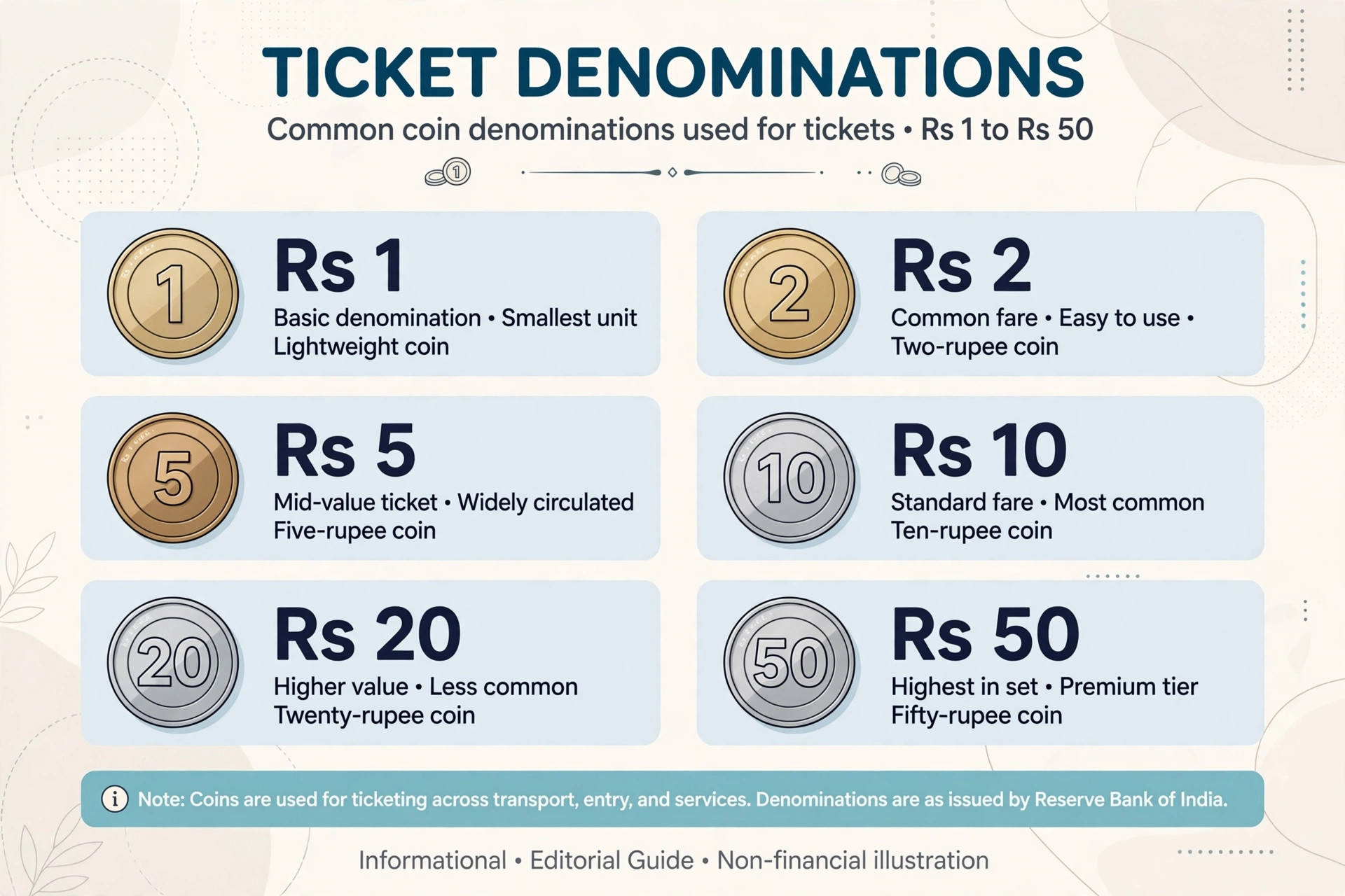 Teer ticket denominations of Rs 1, Rs 5, Rs 10, Rs 20 and Rs 50 explained